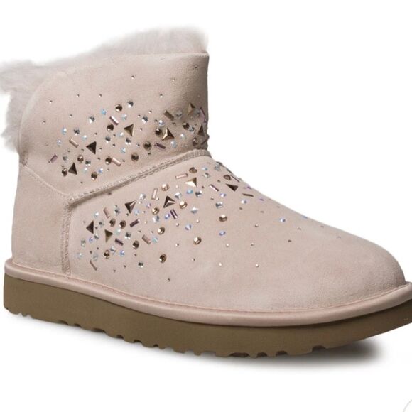 🆕✨UGG | Mini Boots |Classic Galaxy SWAROVSKI NWT - Picture 7 of 12